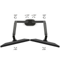 32 Inch High Load Adjustable Desk Mount Duel Gas Spring Monitor Arm